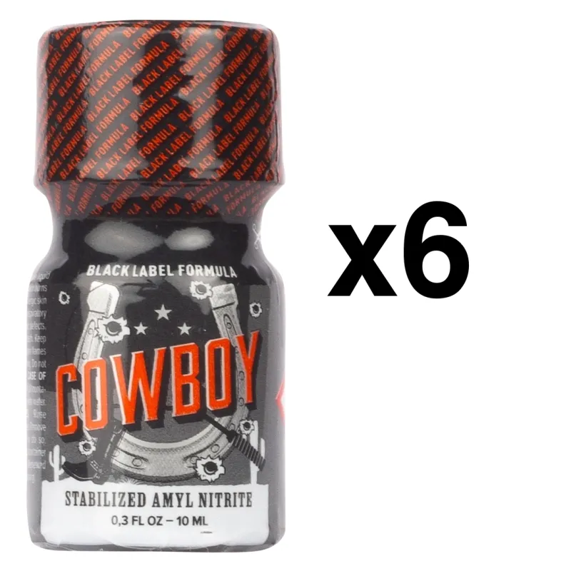 BGP Leather Cleaner COWBOY BLACK LABEL10ml x6